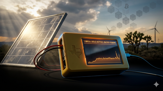 The Future of Sustainable Engineering? Edge Computing, Solar Miners, and the Solo Mining BTC Lottery