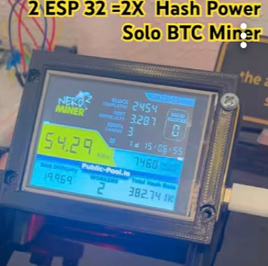 Solo Bitcoin Miner with Touchscreen-Texas Built