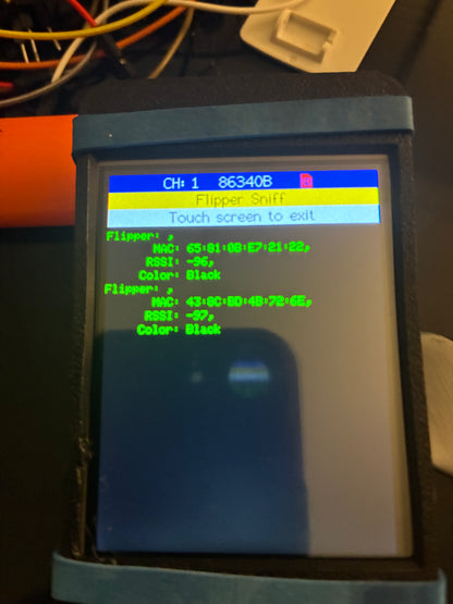 WiFi Security Scanner (Marauder firmware)- Texas Built