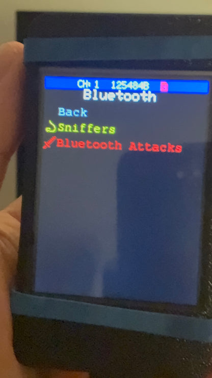 WiFi Security Scanner (Marauder firmware)- Texas Built