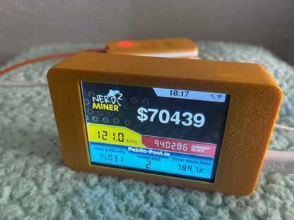 Solo Bitcoin Miner with Touchscreen-Texas Built